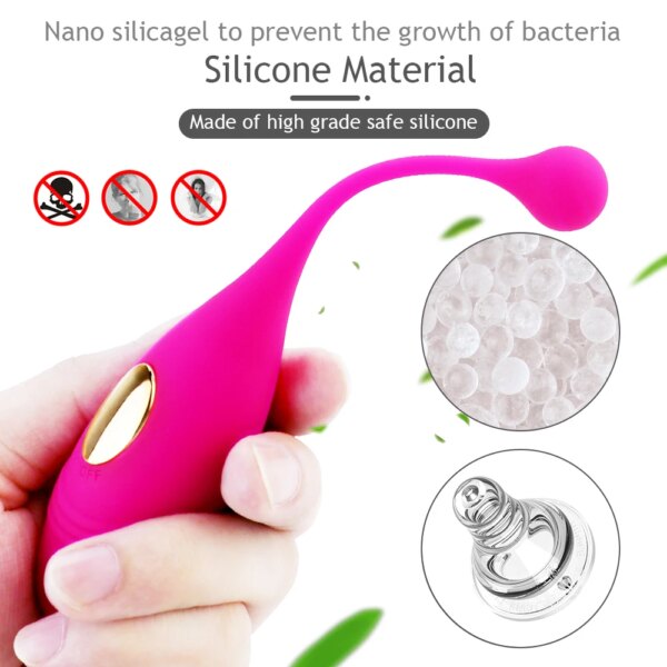Panties Wireless Remote Vibrator Vagina Vibrating Egg Wearable Balls Vibrators G Spot Clitoris Massager Adult Sex Toys for Women