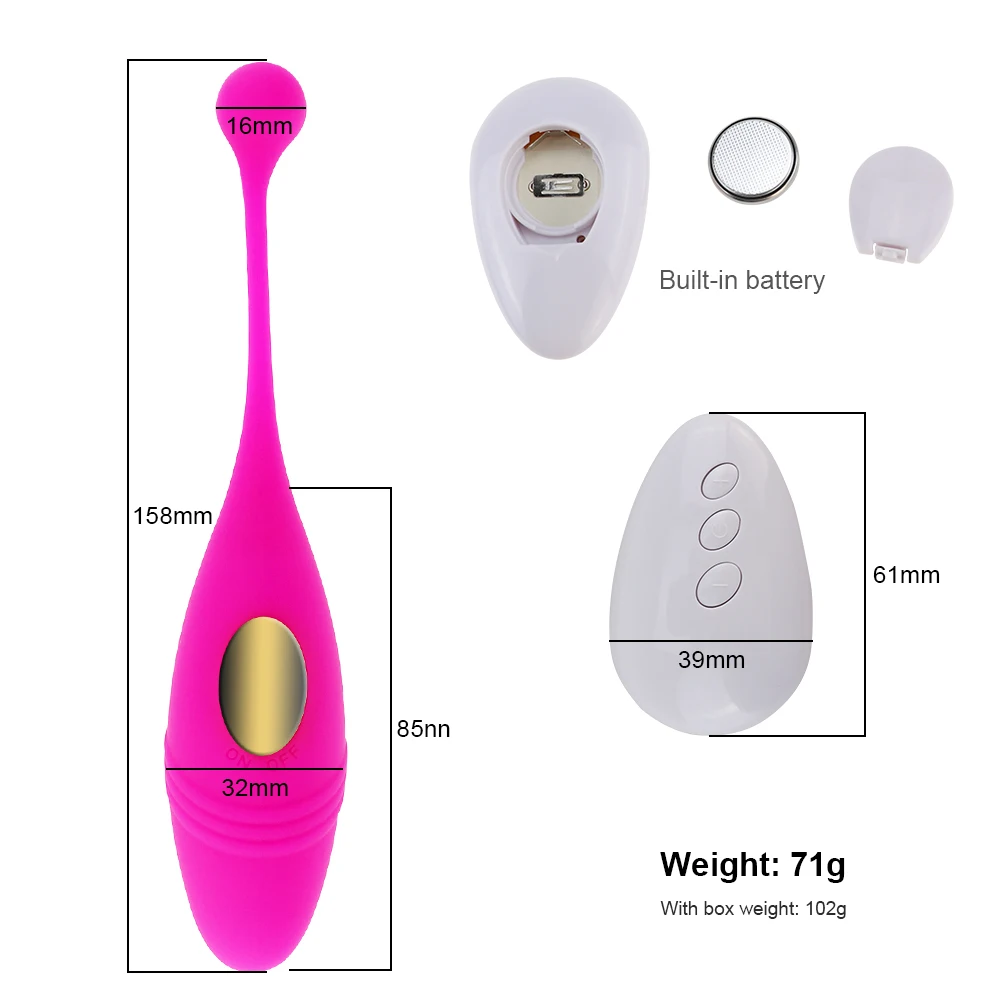 Panties Wireless Remote Control Vibrators Pantie Vibrating Egg Wearable Dildo Vibrator G Spot Clitoris Adult Sex Toys for Women