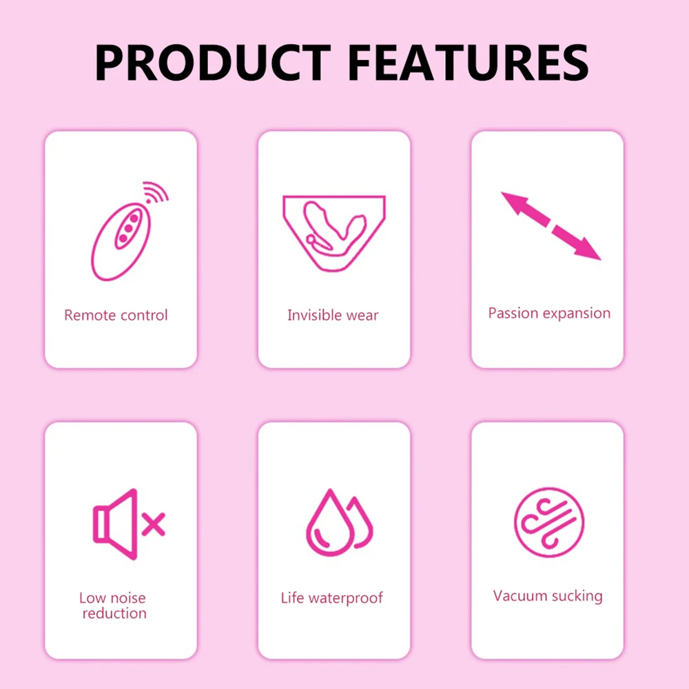 Sucking Clitoris Vibrator Women 3 In 1 Telescopic Wireless Control Clit Sucker 12 Speeds Female Wearable G-Spot Anal Stimulator Sucking Clitoris Vibrator Women 3 In 1 Telescopic Wireless Control Clit Sucker 12 Speeds Female Wearable G-Spot Anal Stimulator