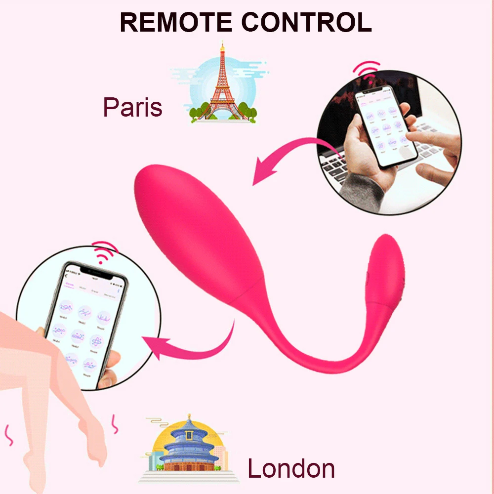 LEVETT APP Control Egg Vibrators G Spot Vagina Vibrating Kegel Balls Vibrator Female Dildo Wearable Panties Sex Toys For Women