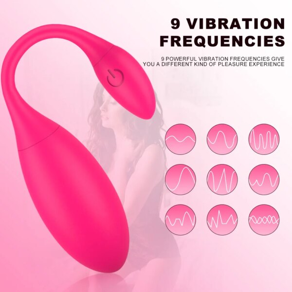 APP Control Egg Vibrators G Spot Vagina Vibrating Kegel Balls Vibrator Female Dildo Wearable Panties Sex Toys For Women