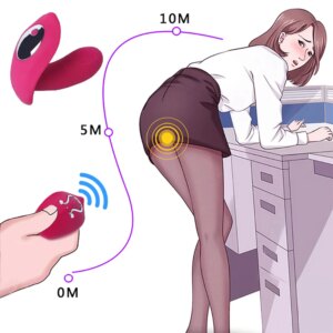 Remote Control Wearable Vibrator Dildo for Women G-spot Clitoris Invisible Butterfly Panties Vibrating Egg Sex Toys 18