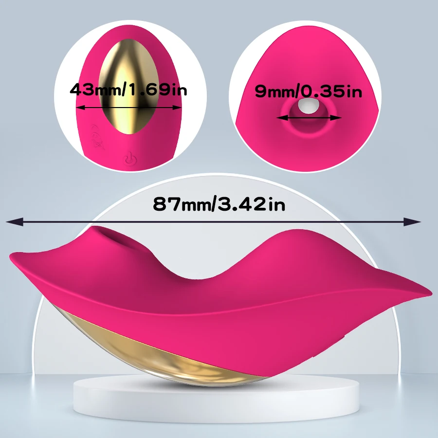 Wearable Sucking Vibrator 9 Mode Remote Control Sucker Vibrator Vagina Clitoris Stimulator Double motor Oral Sex Toys for Women Wearable Sucking Vibrator 9 Mode Remote Control Sucker Vibrator Vagina Clitoris Stimulator Double motor Oral Sex Toys for Women