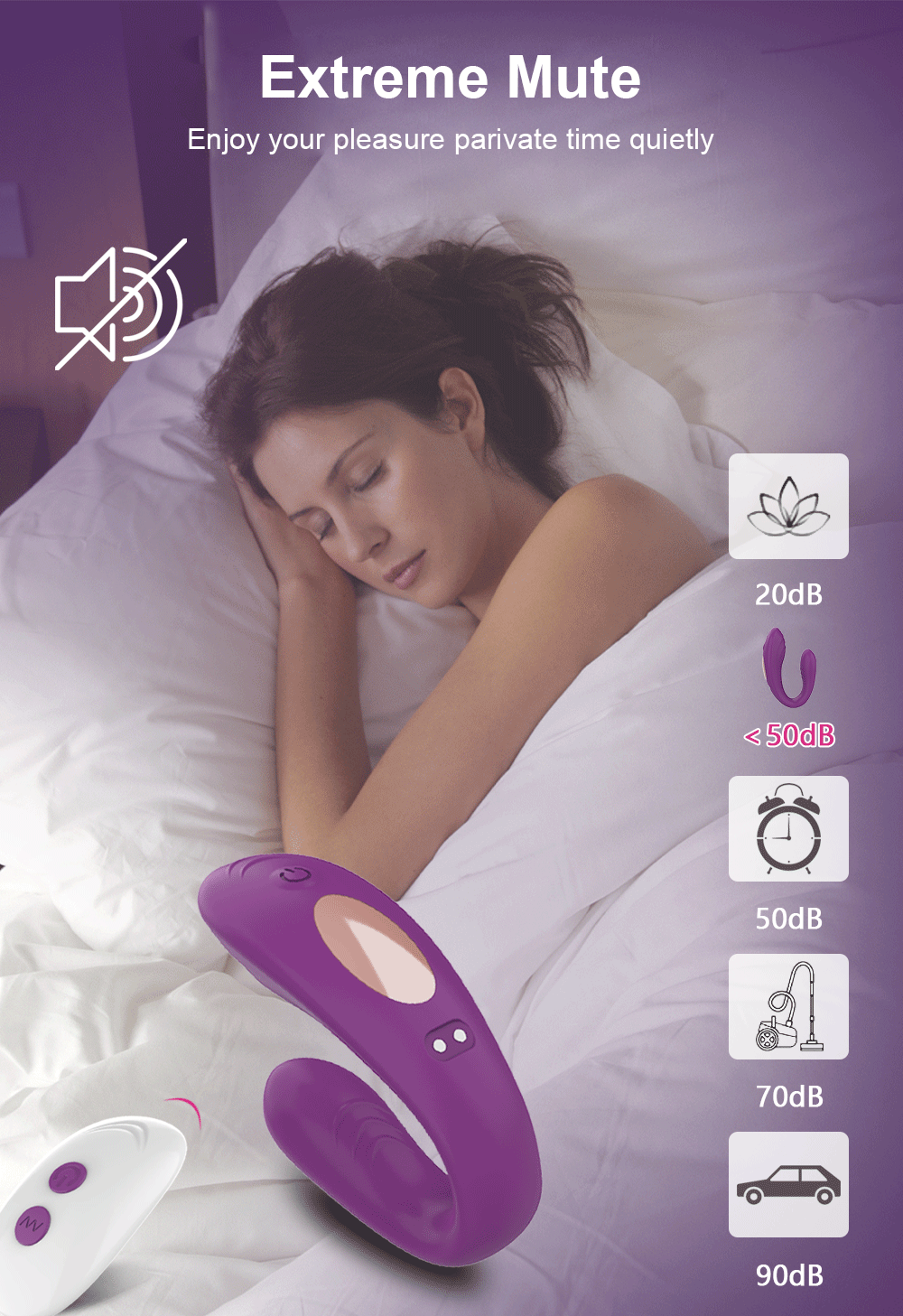 Wireless Remote Control Dildo Vibrator Female Dual Motors U Shape Clitoris Stimulator Wearable Sex Toys for Women Couples Adults