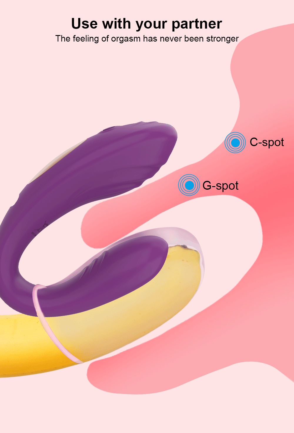 Wireless Remote Control Dildo Vibrator Female Dual Motors U Shape Clitoris Stimulator Wearable Sex Toys for Women Couples Adults