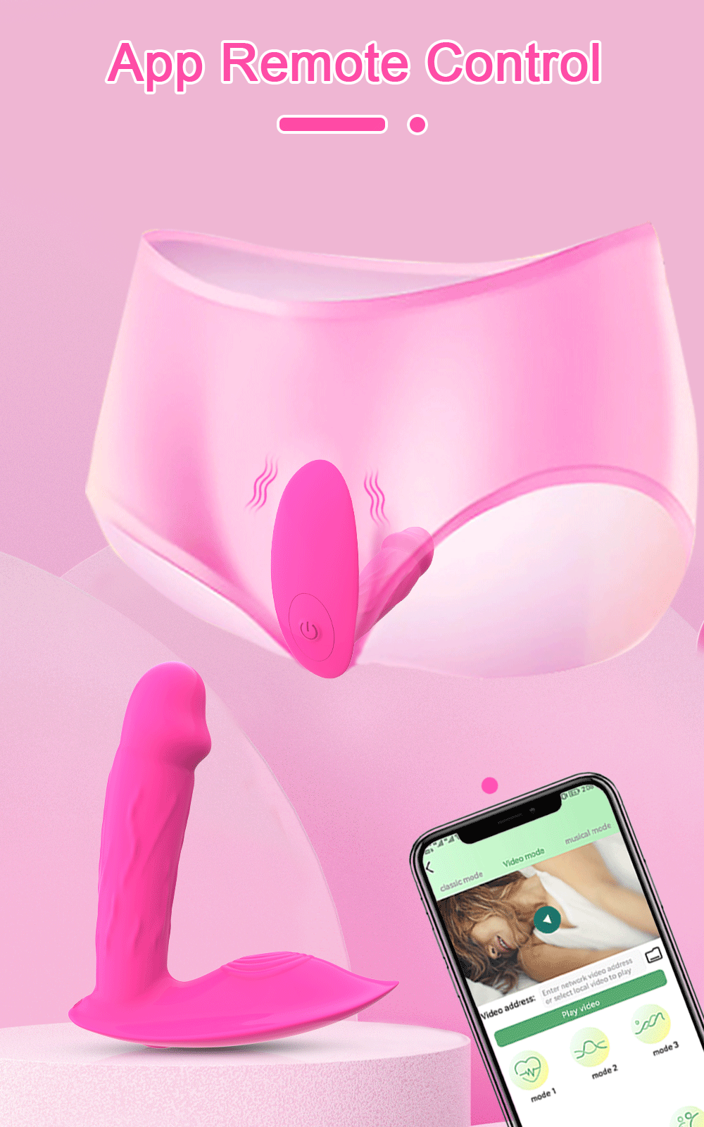 Beginner Mini Wearable Dildo Vibrator App Control Women Clitoris G-Spot Massage Vagina Stimulator Female Masturbator Sex Toy Beginner Mini Wearable Dildo Vibrator App Control Women Clitoris G-Spot Massage Vagina Stimulator Female Masturbator Sex Toy