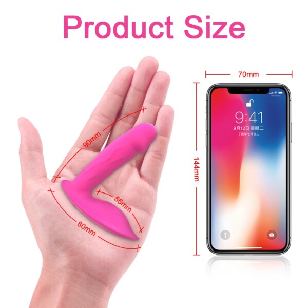 Beginner Mini Wearable Dildo Vibrator App Control Women Clitoris G-Spot Massage Vagina Stimulator Female Masturbator Sex Toy