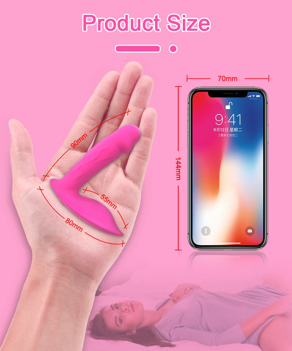 Beginner Mini Wearable Dildo Vibrator App Control Women Clitoris G-Spot Massage Vagina Stimulator Female Masturbator Sex Toy Beginner Mini Wearable Dildo Vibrator App Control Women Clitoris G-Spot Massage Vagina Stimulator Female Masturbator Sex Toy
