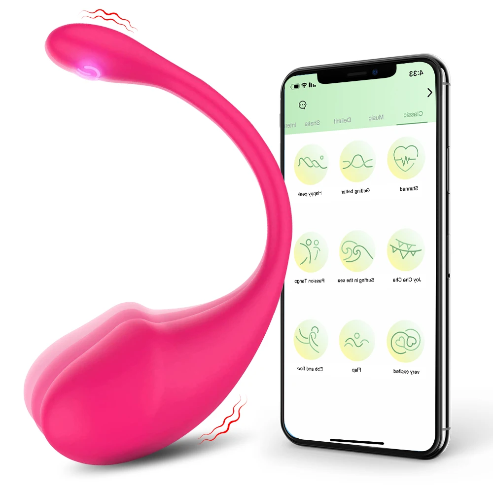 Vagina Bluetooth APP Vibrators Clitoris Stimulation Vibrating Egg G Spot Anal Massager Sex Toys for Women Panties Wearable Balls Vagina Bluetooth APP Vibrators Clitoris Stimulation Vibrating Egg G Spot Anal Massager Sex Toys for Women Panties Wearable Balls