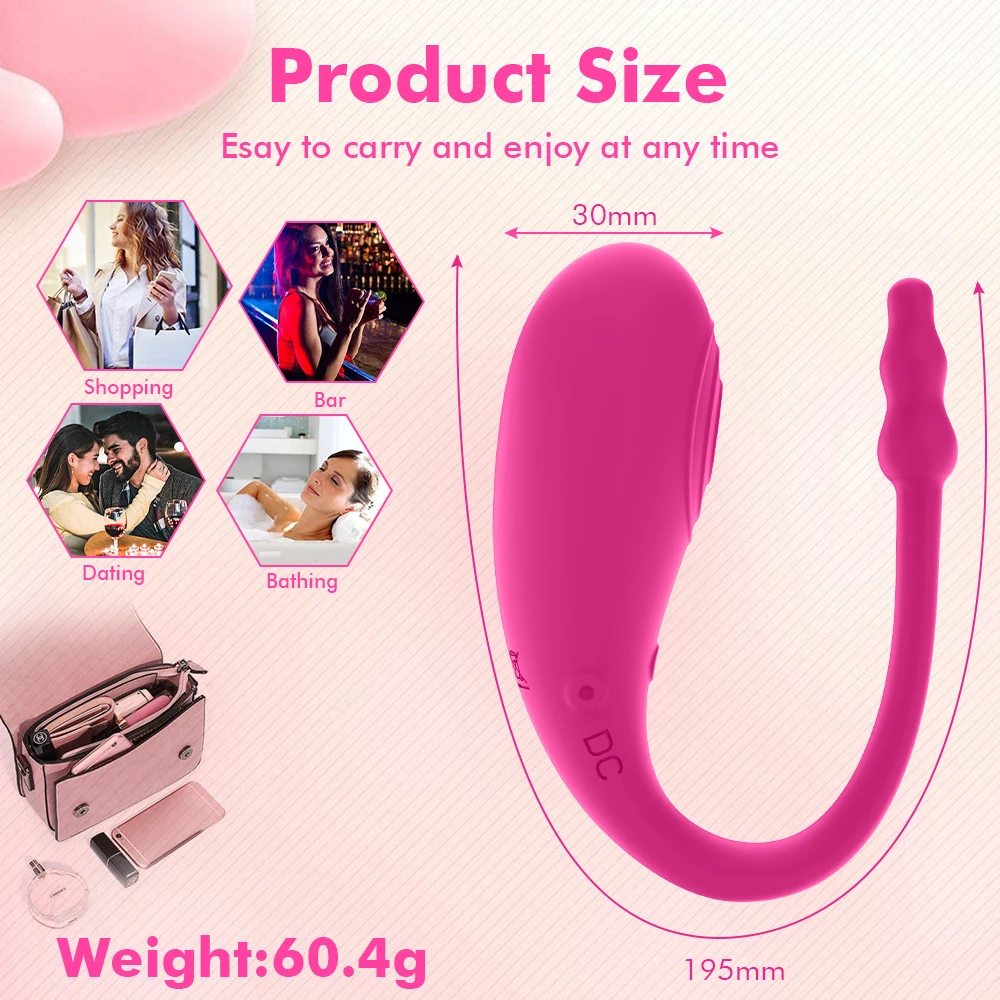 Vagina Bluetooth APP Vibrators Clitoris Stimulation Vibrating Egg G Spot Anal Massager Sex Toys for Women Panties Wearable Balls Vagina Bluetooth APP Vibrators Clitoris Stimulation Vibrating Egg G Spot Anal Massager Sex Toys for Women Panties Wearable Balls