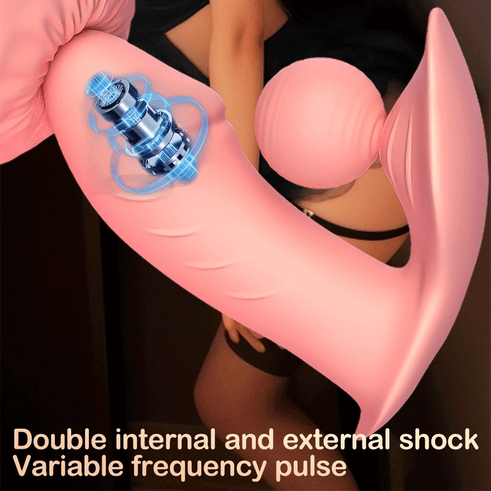 Wearable Dildo Vibrator Toy for Women Orgasm Masturbator G Spot Clit Stimulate Remote Control Adult Female Vagina Sex Machines