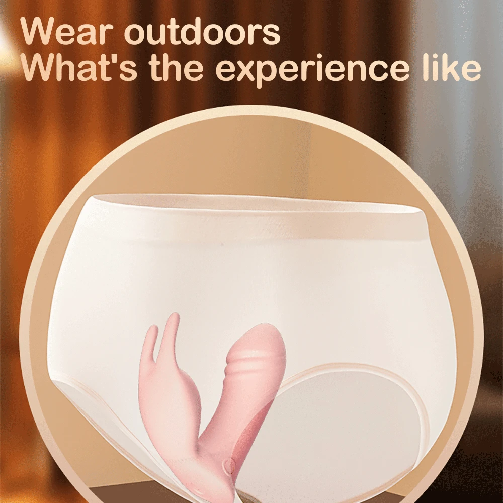 Wearable Dildo Vibrator Toy for Women Orgasm Masturbator G Spot Clit Stimulate Remote Control Adult Female Vagina Sex Machines