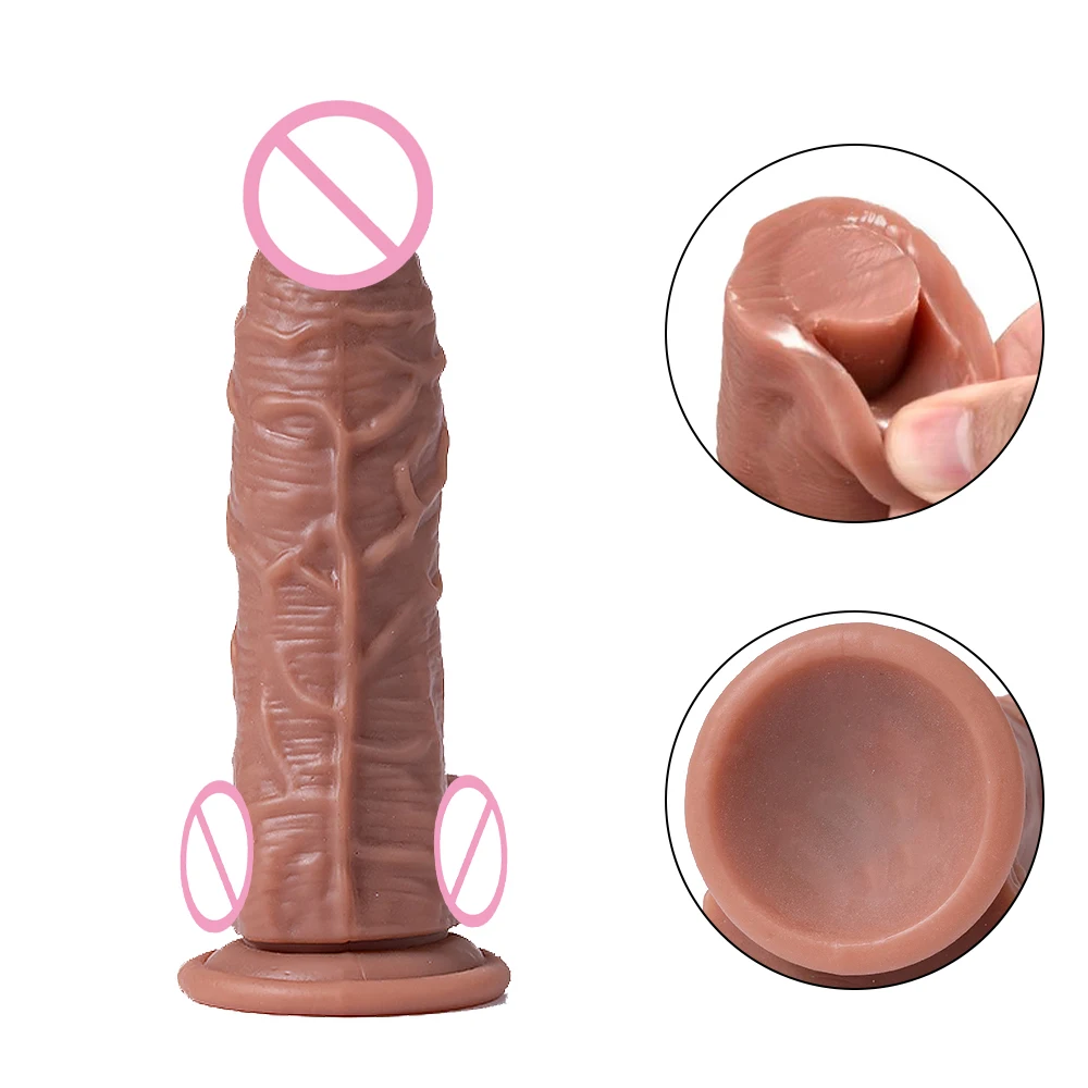 Realistic Dildos Wearable Penis Male Strap On Panties G-Spot Vagina Stimulation Sex Toys For Women Lesbians Couples Masturbator