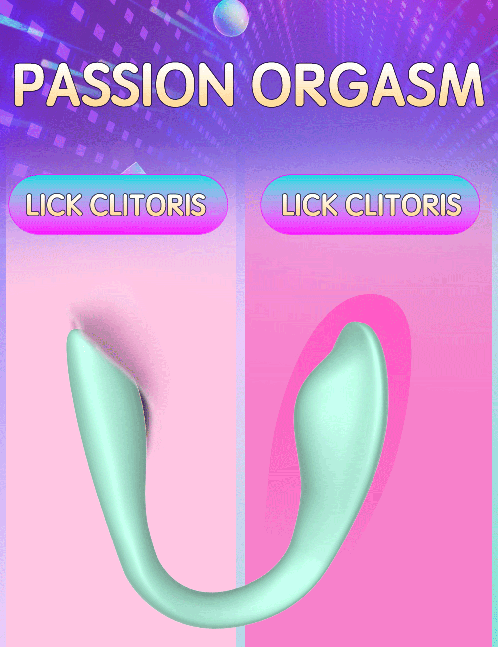 Wireless Remote Control Dildo Vibrator Female Dual Motors U Shape Clitoris Stimulator Wearable Sex Toys for Women Couples Adults
