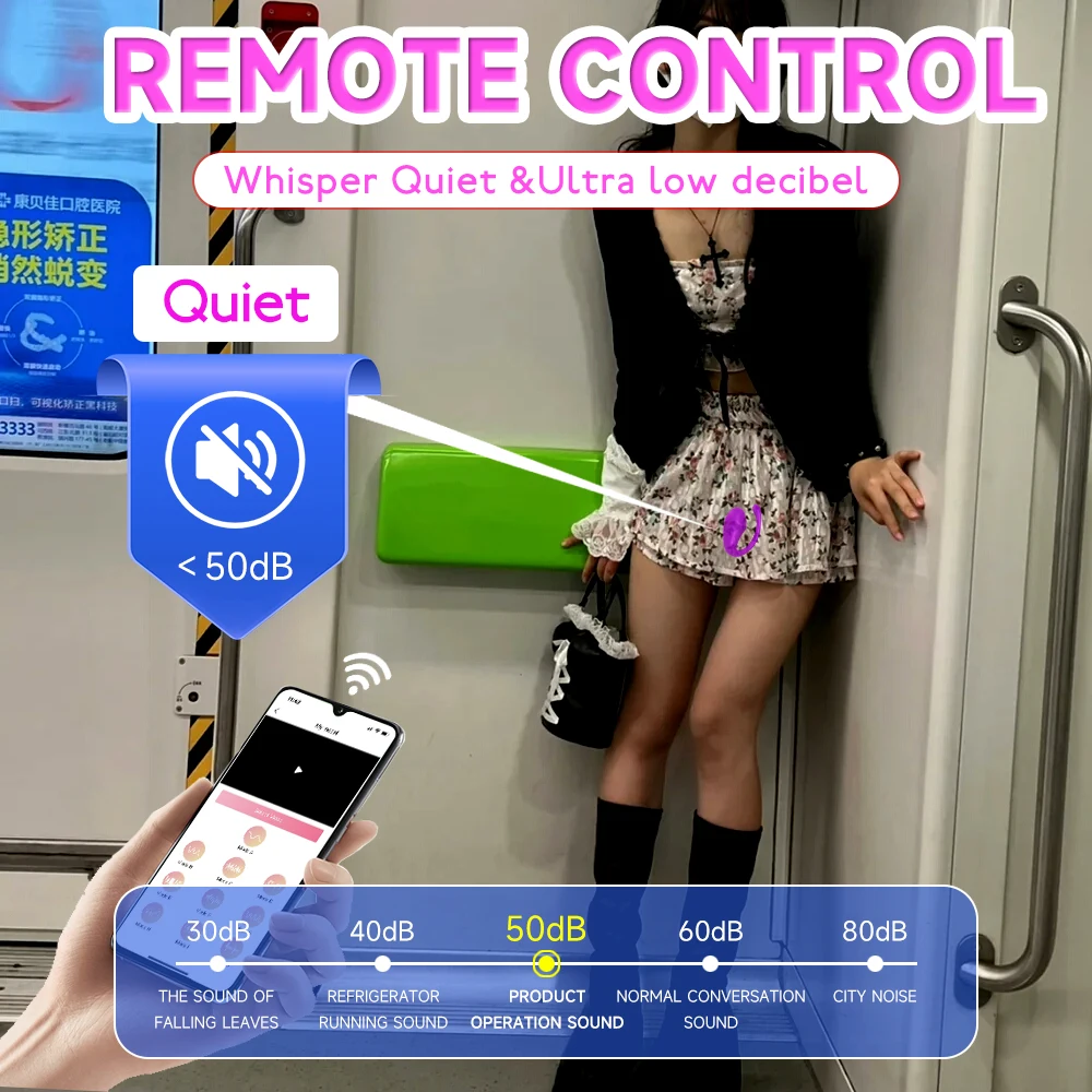 Wireless Bluetooth App Vibrator for Women Vagina G Spot Vibrating Egg Long Distance Control Panty Sex Toys for Adult Couple Game Wireless Bluetooth App Vibrator for Women Vagina G Spot Vibrating Egg Long Distance Control Panty Sex Toys for Adult Couple Game