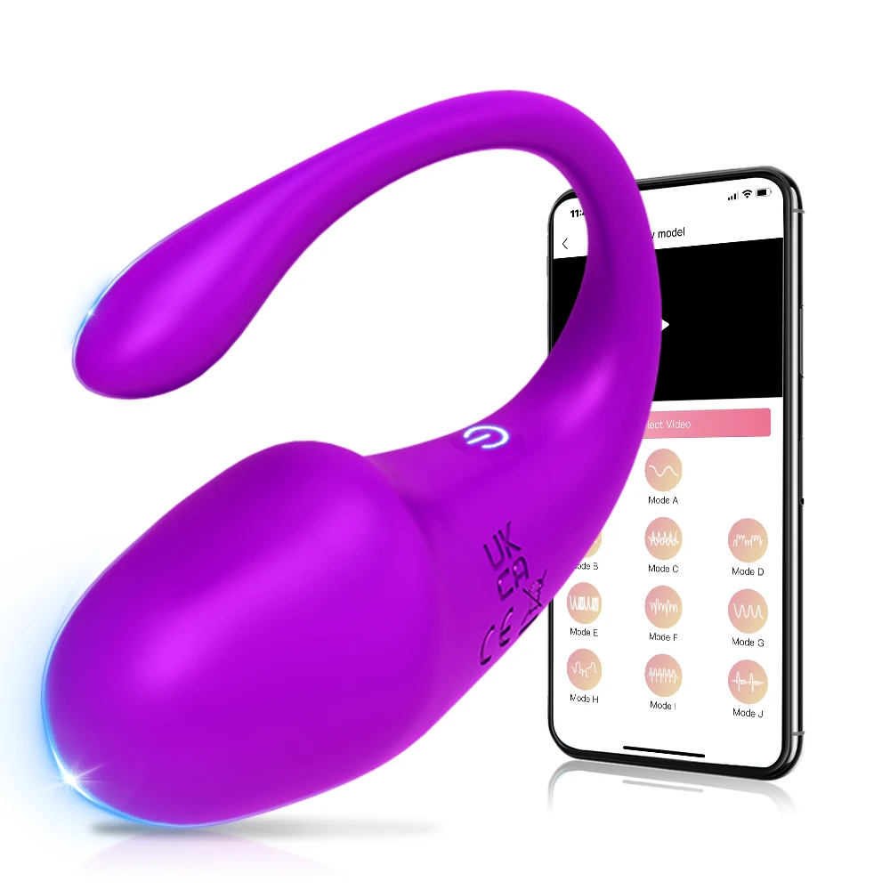 Wireless Bluetooth App Vibrator for Women Vagina G Spot Vibrating Egg Long Distance Control Panty Sex Toys for Adult Couple Game Wireless Bluetooth App Vibrator for Women Vagina G Spot Vibrating Egg Long Distance Control Panty Sex Toys for Adult Couple Game