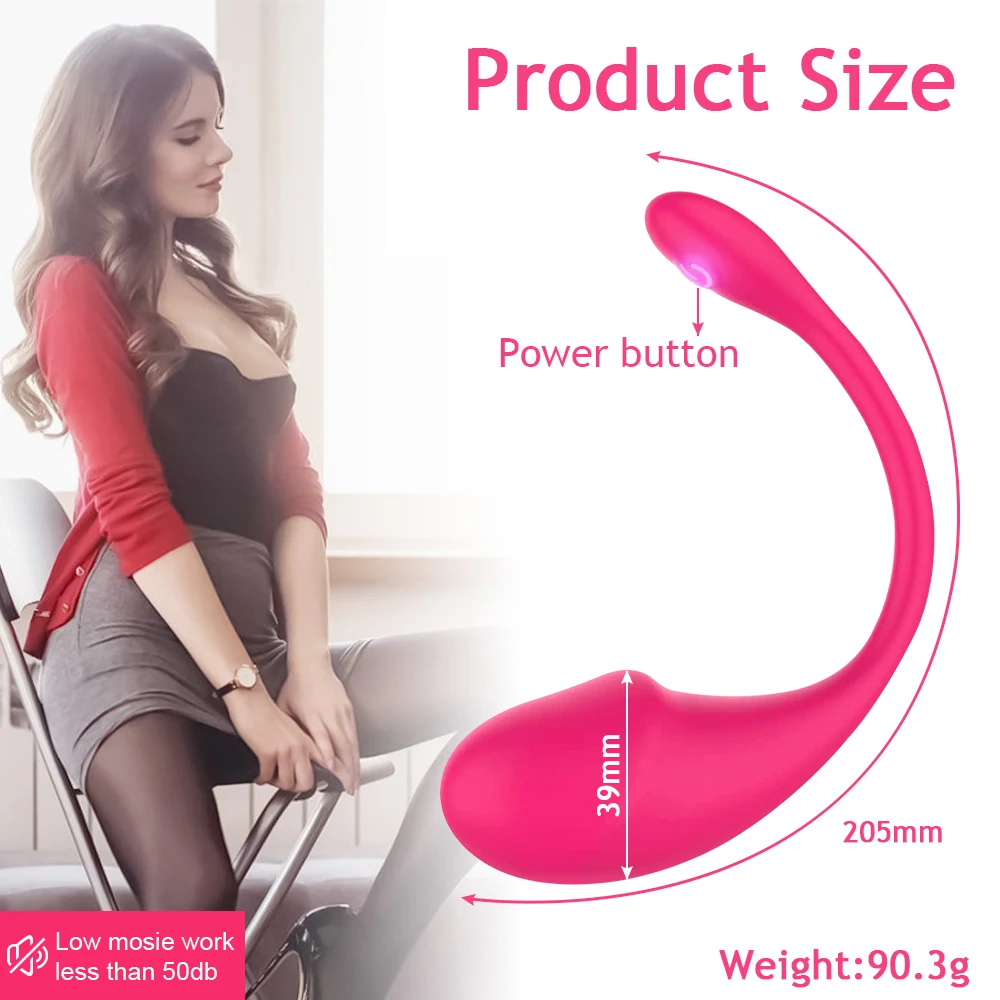 Wireless Bluetooth App Vibrator for Women Vagina G Spot Vibrating Egg Long Distance Control Panty Sex Toys for Adult Couple Game Wireless Bluetooth App Vibrator for Women Vagina G Spot Vibrating Egg Long Distance Control Panty Sex Toys for Adult Couple Game