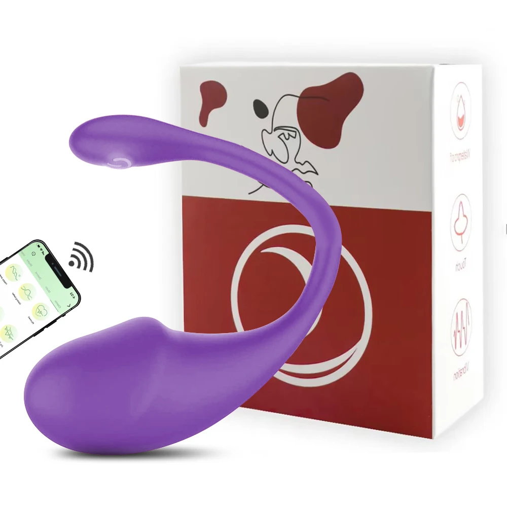 Wireless Bluetooth App Vibrator for Women Vagina G Spot Vibrating Egg Long Distance Control Panty Sex Toys for Adult Couple Game Wireless Bluetooth App Vibrator for Women Vagina G Spot Vibrating Egg Long Distance Control Panty Sex Toys for Adult Couple Game
