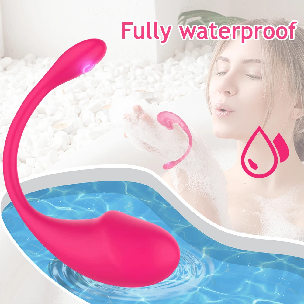 Wireless Bluetooth App Vibrator for Women Vagina G Spot Vibrating Egg Long Distance Control Panty Sex Toys for Adult Couple Game Wireless Bluetooth App Vibrator for Women Vagina G Spot Vibrating Egg Long Distance Control Panty Sex Toys for Adult Couple Game