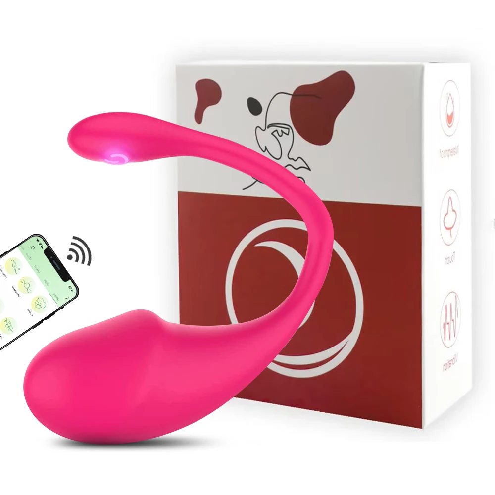Wireless Bluetooth App Vibrator for Women Vagina G Spot Vibrating Egg Long Distance Control Panty Sex Toys for Adult Couple Game Wireless Bluetooth App Vibrator for Women Vagina G Spot Vibrating Egg Long Distance Control Panty Sex Toys for Adult Couple Game