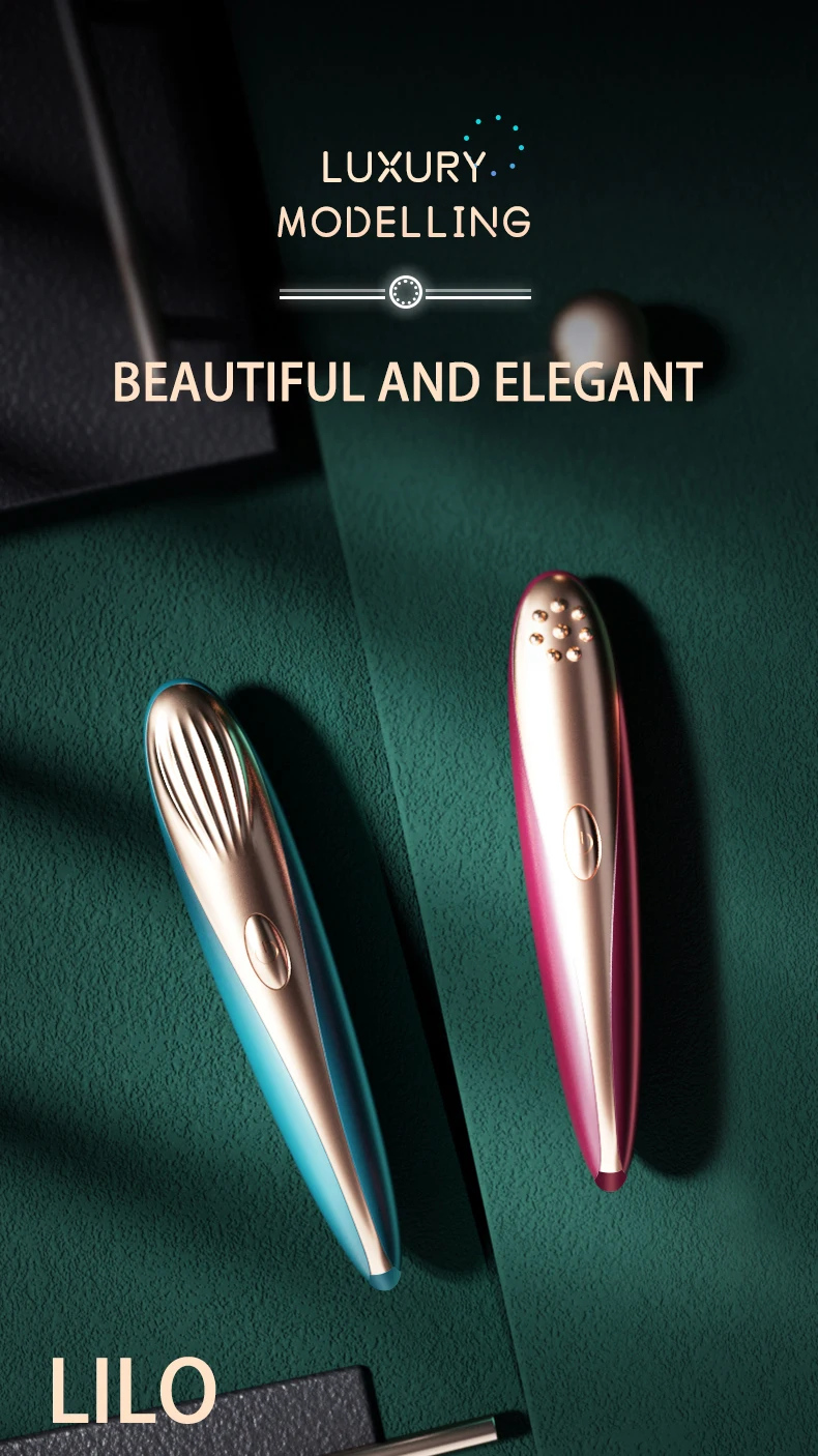 LILO YOYO Sex Toys Gold Plated Classic USB Charging AV Stick Super Shock Vibrating Flirt Female Adults