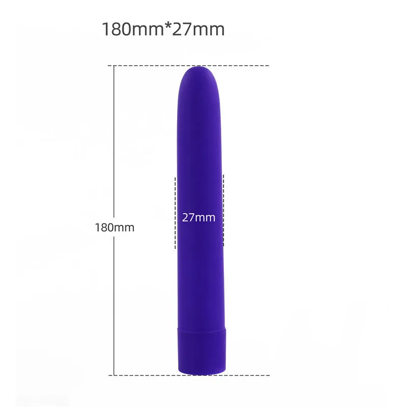 7 Inch Vibrator Color Waterproof With Speed Dial Control Adult Erotic Toys For Woman Classic Sex Anal Dildo Magic Wand