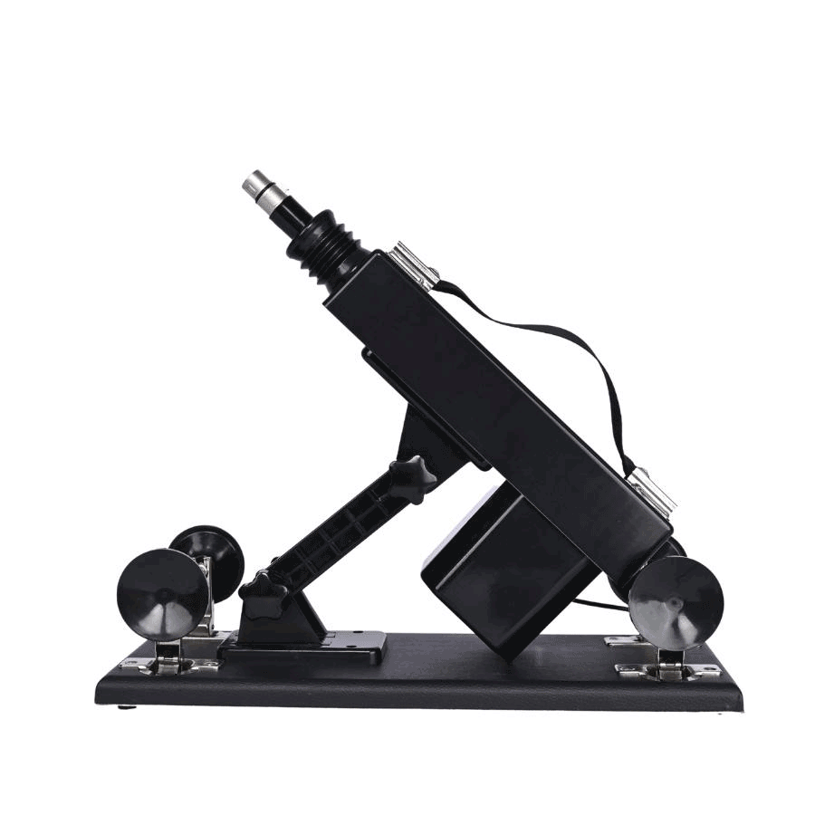 ROUGH BEAST Classic Sex Machine Automatic Vibrator for Women with Attachment Dildo，Telescopic Pumping Gun Masturbation Machine