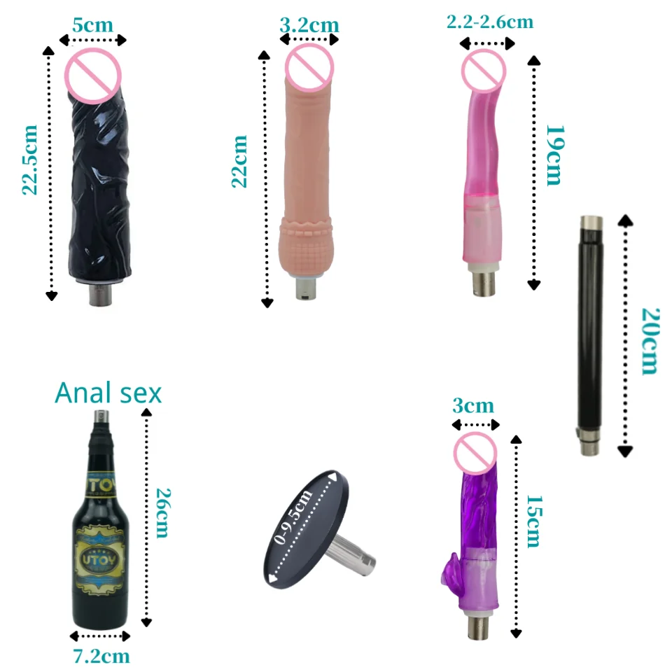 ROUGH BEAST Classic Sex Machine Automatic Vibrator for Women with Attachment Dildo，Telescopic Pumping Gun Masturbation Machine
