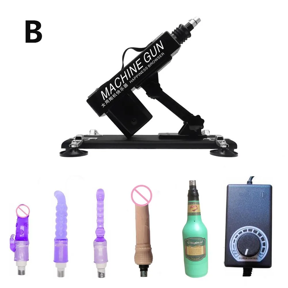 Classic Sex Machine With Dildo Attachments Automatic Love Machine Vagina Sexy Toys Female Vibrators for Man Women Adults Couples Classic Sex Machine With Dildo Attachments Automatic Love Machine Vagina Sexy Toys Female Vibrators for Man Women Adults Couples