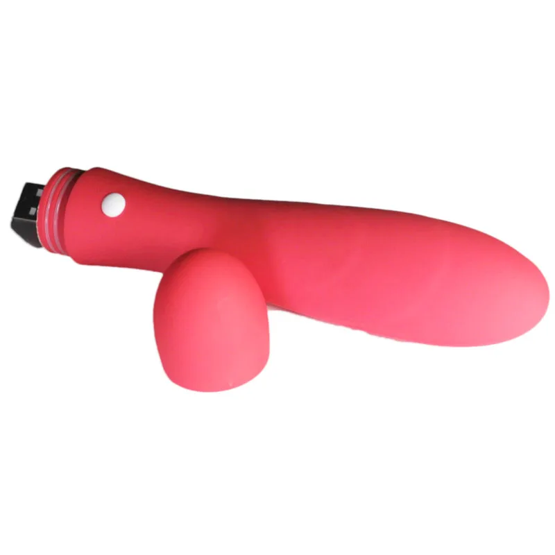 USB rechargeable vibrator G Spot Massager Stick solo Masturbation clit Vibrating Brush AV Orgasm Squirt Classic Mains Sex Toys