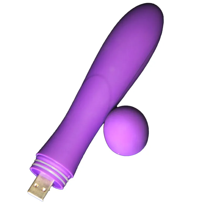 USB rechargeable vibrator G Spot Massager Stick solo Masturbation clit Vibrating Brush AV Orgasm Squirt Classic Mains Sex Toys