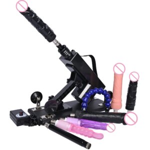 Classical Sex Machine for Women with 3XLR Dildo  Masturbation Cup Automatic Vibrator Telescopic Pumping Gun sex shop