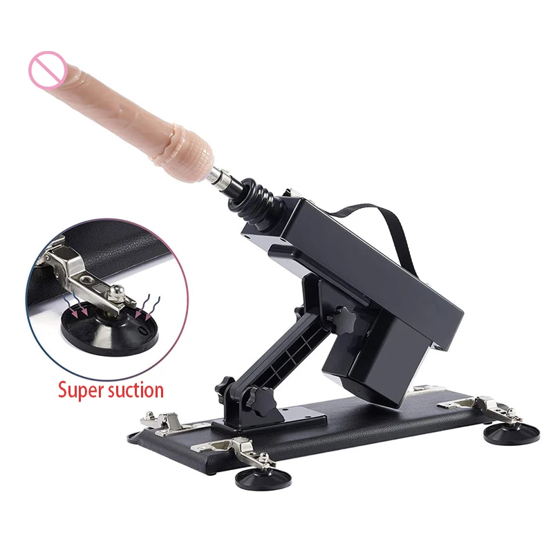 Classical Sex Machine for Women with 3XLR Dildo  Masturbation Cup Automatic Vibrator Telescopic Pumping Gun sex shop