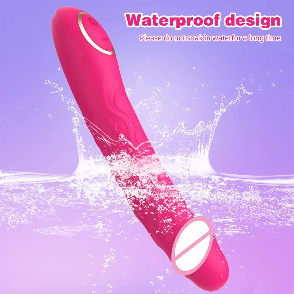 Realistic Dildo Vibrator for Women Sex Toys Clitoris G Spot Anal Stimulator with 10 Powerful Vibration Mode Waterproof Powerful Realistic Dildo Vibrator for Women Sex Toys Clitoris G Spot Anal Stimulator with 10 Powerful Vibration Mode Waterproof Powerful