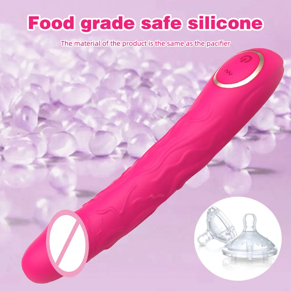 Realistic Dildo Vibrator for Women Sex Toys Clitoris G Spot Anal Stimulator with 10 Powerful Vibration Mode Waterproof Powerful Realistic Dildo Vibrator for Women Sex Toys Clitoris G Spot Anal Stimulator with 10 Powerful Vibration Mode Waterproof Powerful