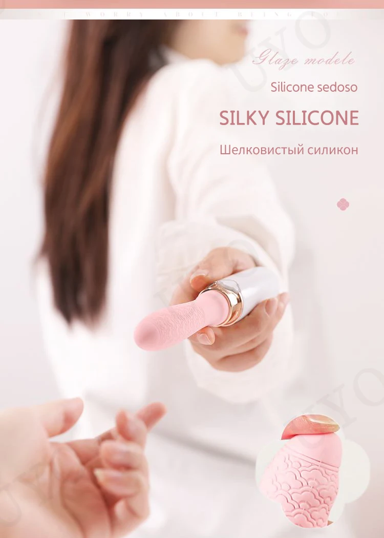 Female vibrator from ancient Chinese mythology Chang'e this month retro texture portable lipstick vibrator woman G-spot sex toy