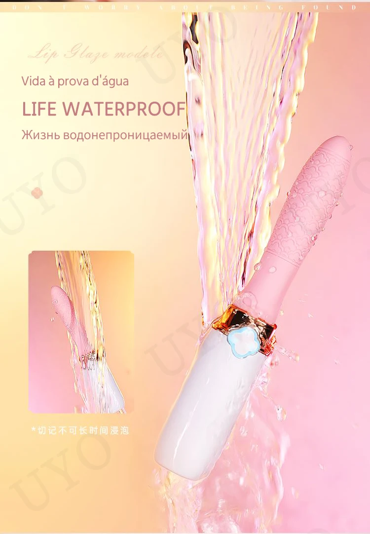 Female vibrator from ancient Chinese mythology Chang'e this month retro texture portable lipstick vibrator woman G-spot sex toy