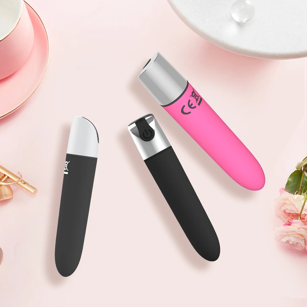 Powerful G Spot Mini Bullet Vibration Vibrator Vagina Clitoris Stimulator Dildo Rechargeable Masturbator Adult Sex Toy for Women