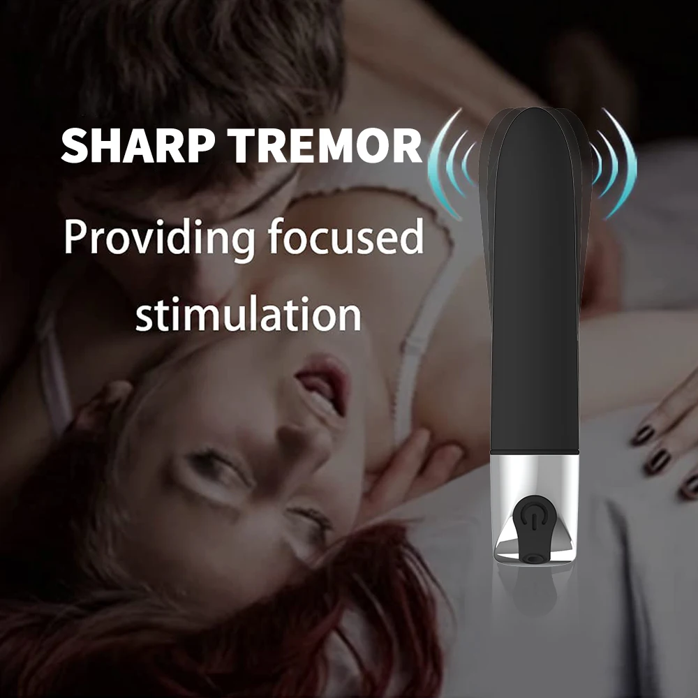 Powerful G Spot Mini Bullet Vibration Vibrator Vagina Clitoris Stimulator Dildo Rechargeable Masturbator Adult Sex Toy for Women