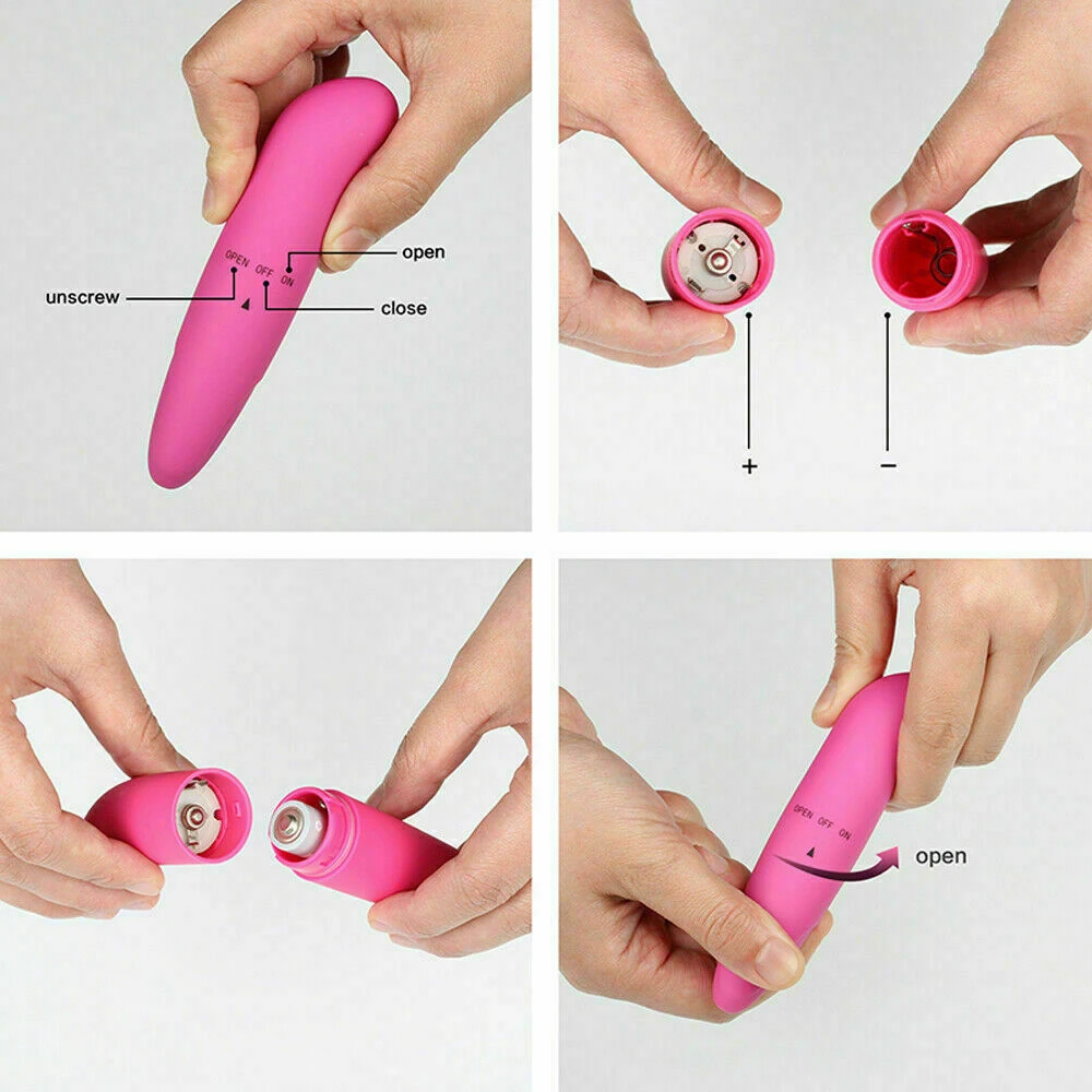 Powerful Mini G-Spot Vibrator Massager Small Bullet Nipple Clitoris Stimulator Vibrating Egg Sex Toys For Woman Bullet Vibrator