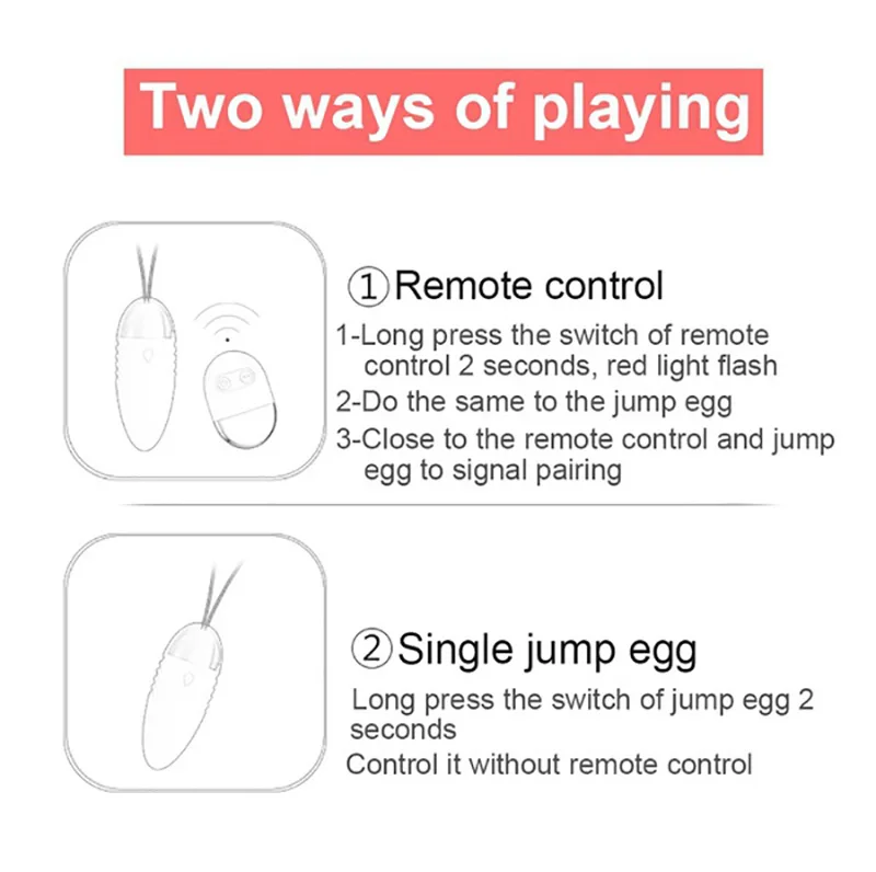 Wireless Jump Egg Vibrator Adult Sex Toys With Wireless Remote Control Waterproof Egg Vibrating Body Massager Wireless Jump Egg Vibrator Adult Sex Toys With Wireless Remote Control Waterproof Egg Vibrating Body Massager