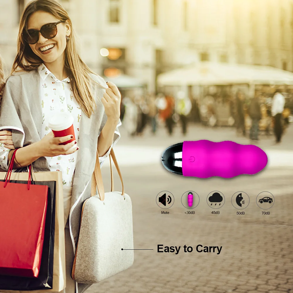 10 Speeds Vibrator Sex toys for Woman with Wireless Remote Control Waterproof Silent Bullet Egg USB Rechargeable toys for adult
