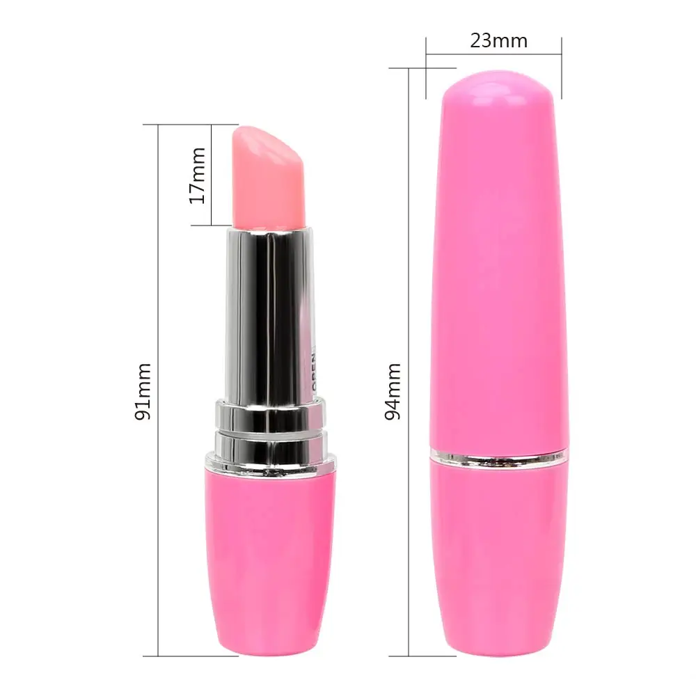 Mini Discreet Lipstick Vibrator Waterproof Vibrating Jump Egg Bullet Massage Adult Sex Toy for Women Clitoris Stimulati