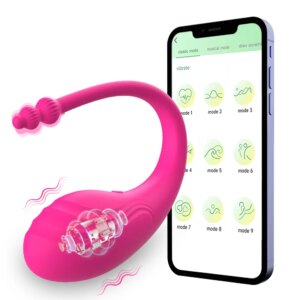 Wireless Bluetooth G Spot Dildo Vibrator for Women APP Remote Control Wear Vibrating Egg Clit Female Vibrating Panties Sex Toys