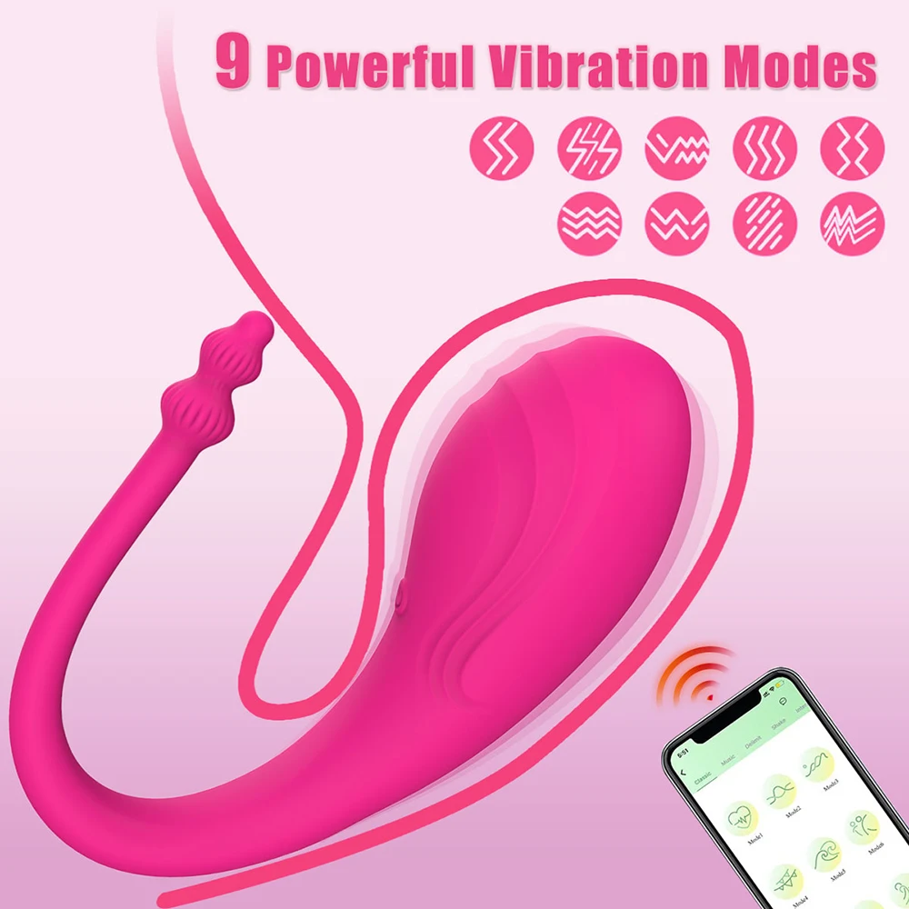 Wireless Bluetooth G Spot Dildo Vibrator for Women APP Remote Control Wear Vibrating Egg Clit Female Vibrating Panties Sex Toys Wireless Bluetooth G Spot Dildo Vibrator for Women APP Remote Control Wear Vibrating Egg Clit Female Vibrating Panties Sex Toys