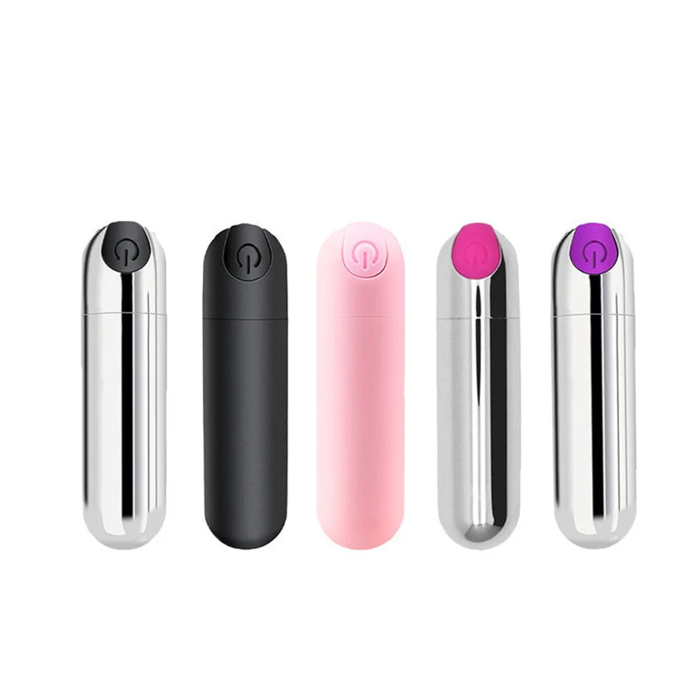 10 Speed Mini Bullet Vibrator for Women Rechargeable Vibrating Anal Vagina Jump Eggs Clitoral Stimulator Dildo 18 Adult Sex Toys
