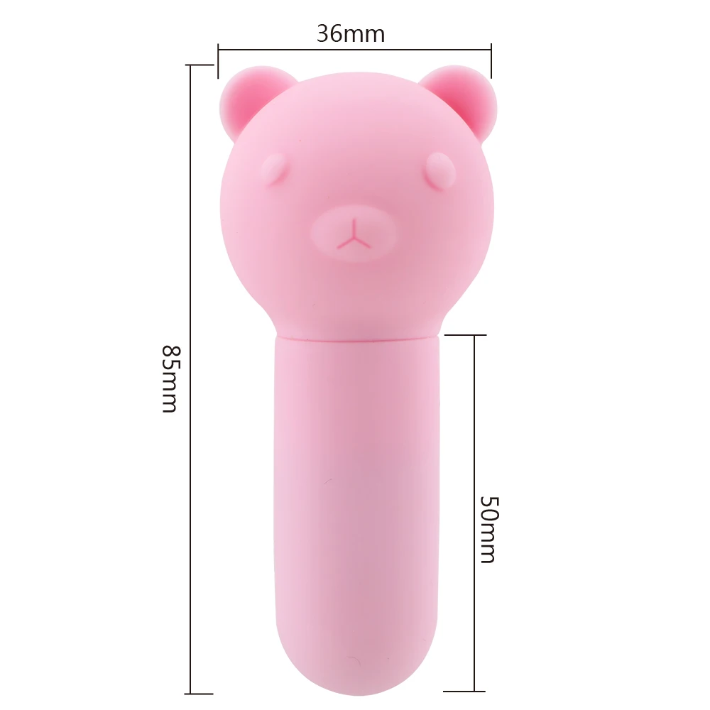USB charging Bullet Vibrating Egg Little Bear Vibrator Clitoris Stimulator Sex Toys for Women 10 Frequency G-spot Massager