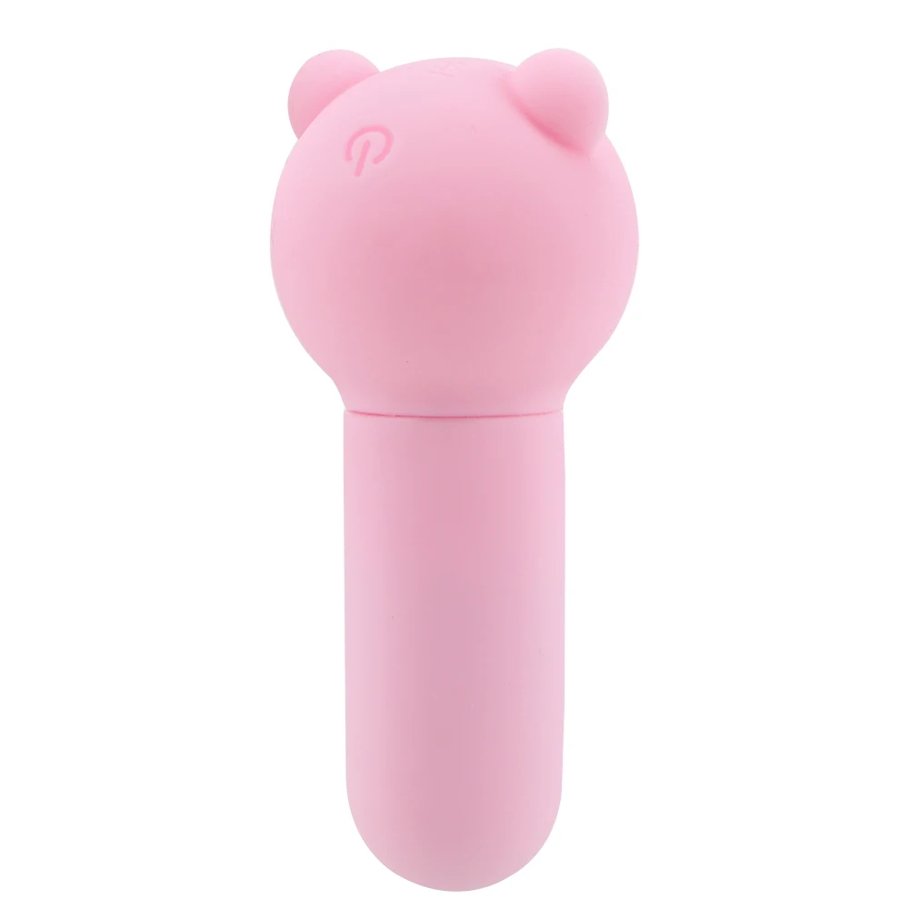 USB charging Bullet Vibrating Egg Little Bear Vibrator Clitoris Stimulator Sex Toys for Women 10 Frequency G-spot Massager