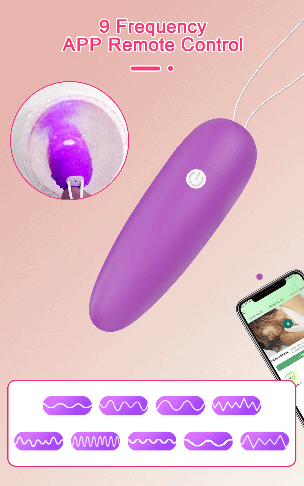 Bluetooth App Mini Bullet Vibrator for Women Clit Stimulator Wireless Remote Pantie Vibrating Love Egg Female Sex Toy for Adults
