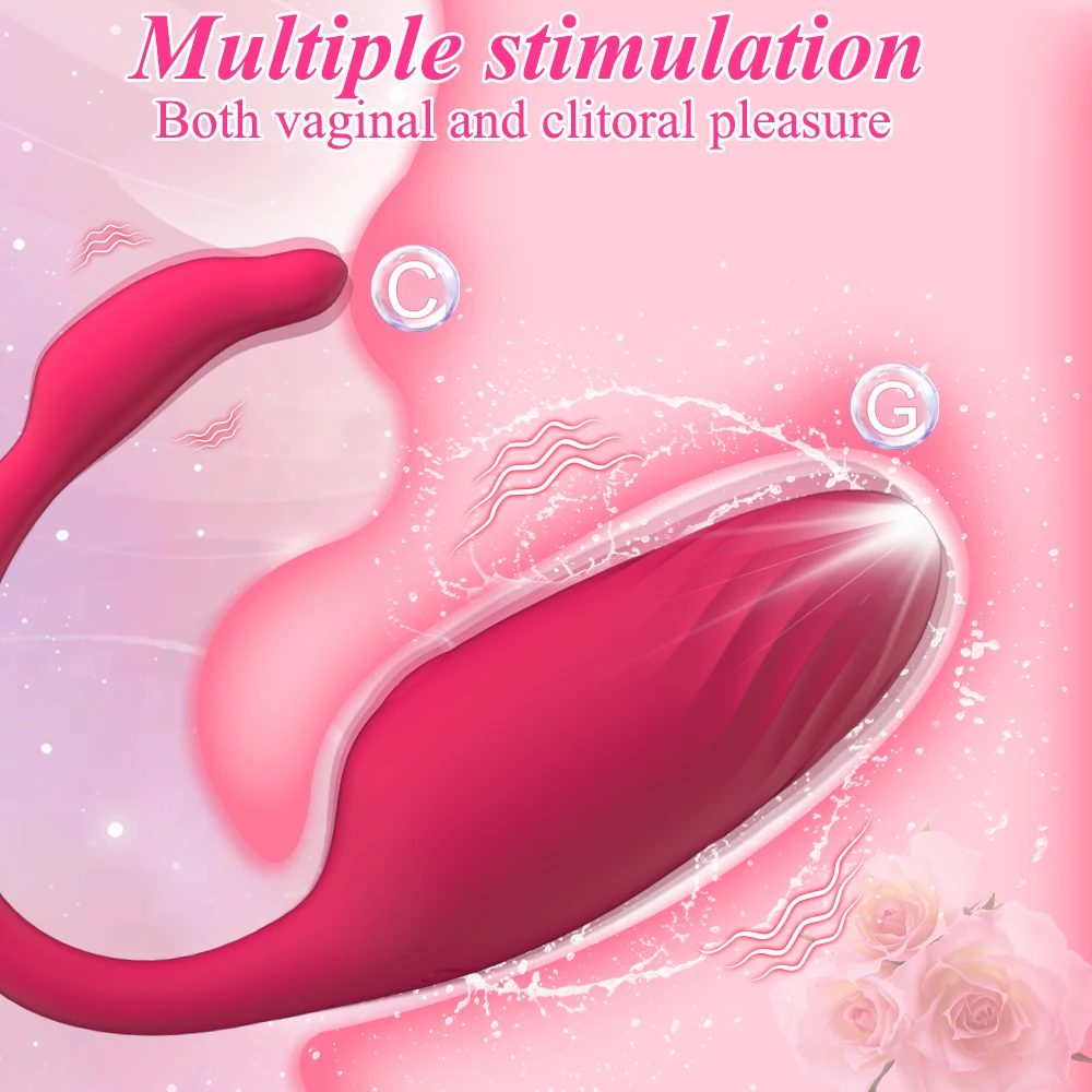 Wireless Bluetooth Vibrator Female G-Spot Clitoris Stimulator Egg Vibrating Vagin Massager Masturbation Sex Toys for Women 18+ Wireless Bluetooth Vibrator Female G-Spot Clitoris Stimulator Egg Vibrating Vagin Massager Masturbation Sex Toys for Women 18+